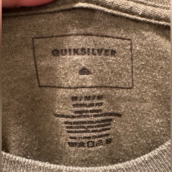 Quicksilver dark green palm tree tee - Picture 2 of 3